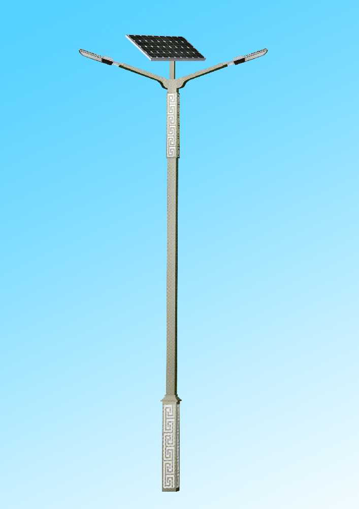 龙口市市政道路太阳能路灯